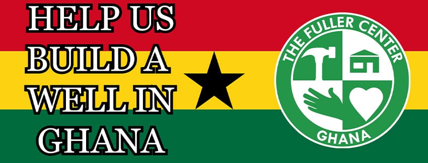 Client First Insurance - Help Us Build a Well in Ghana Banner